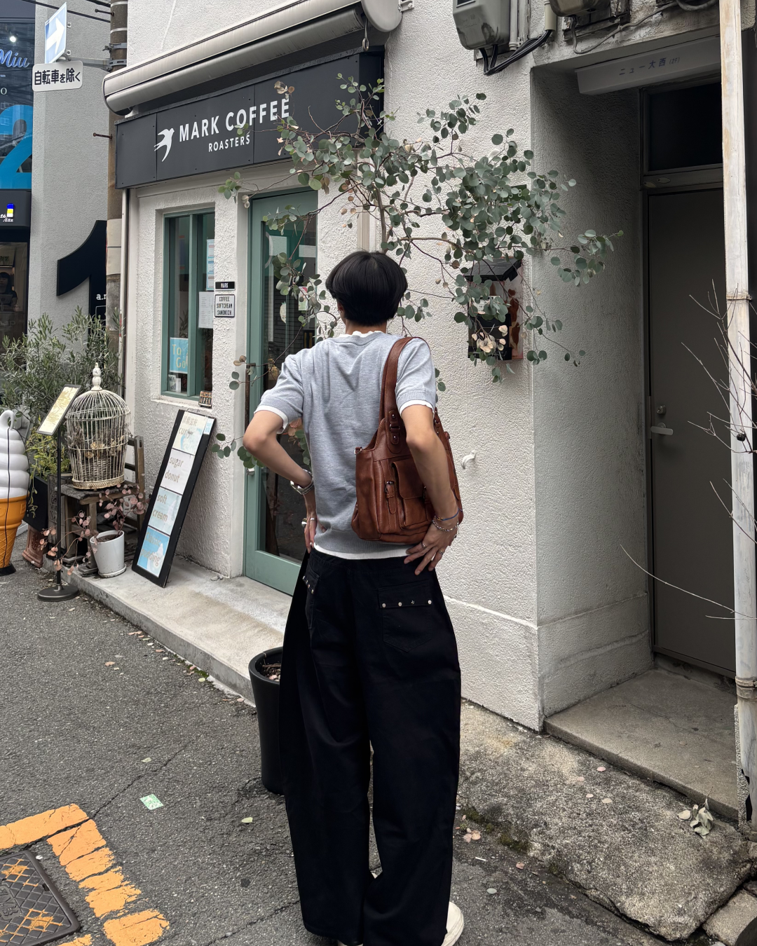 フェイクネックレイヤードポロ HS0149