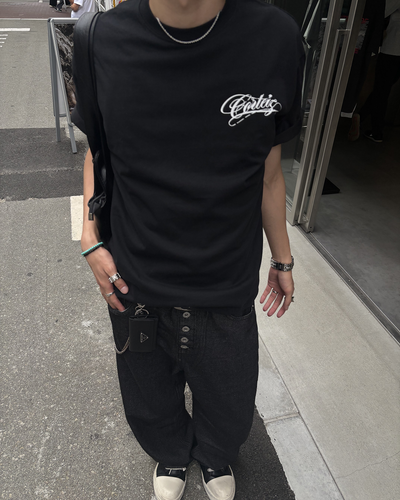 レタープリントサマーTシャツ HS0187