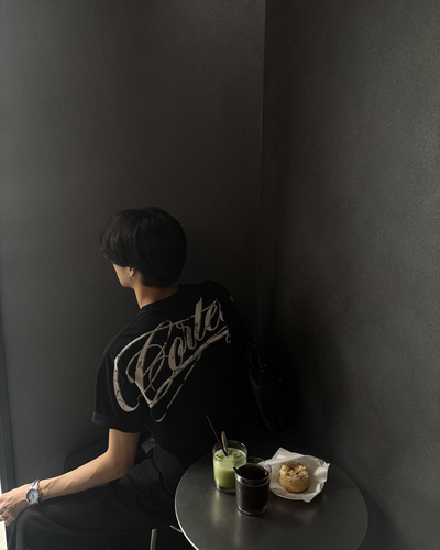 レタープリントサマーTシャツ HS0187