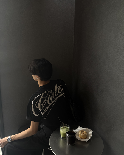 レタープリントサマーTシャツ HS0187