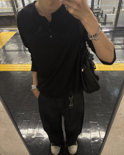 ハートマンテルチェーンブレスレット HS0197