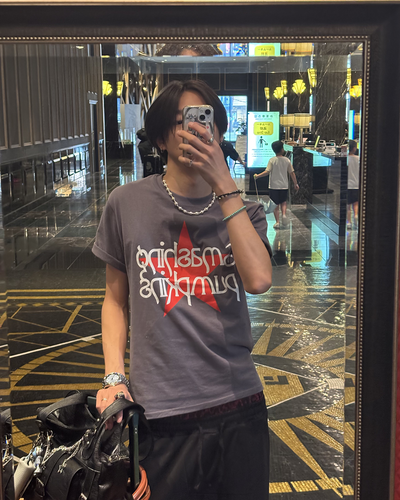 グランジスターロゴTシャツ HS0207