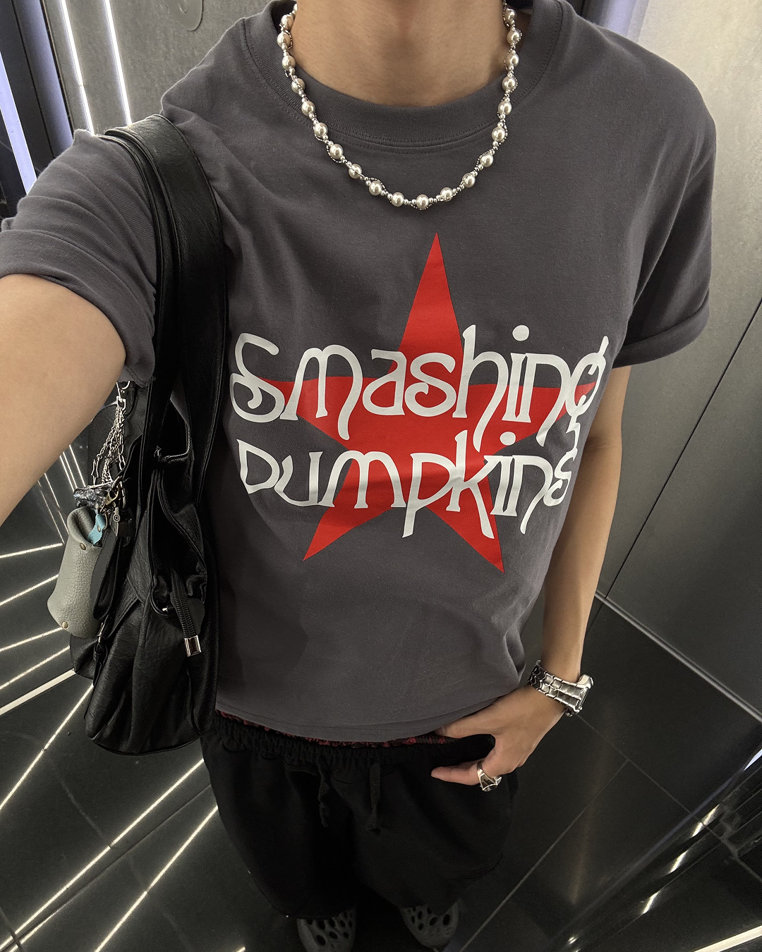グランジスターロゴTシャツ HS0207