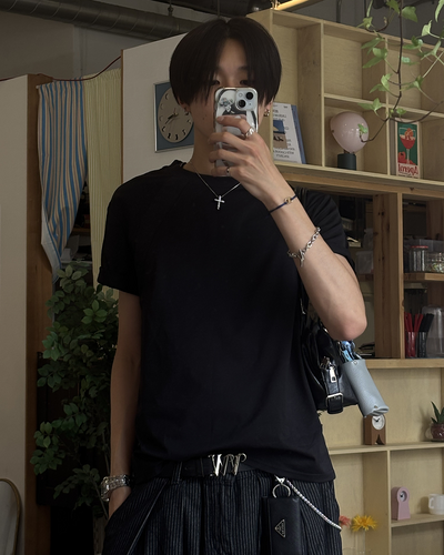 スリットデザインTシャツ HS0233