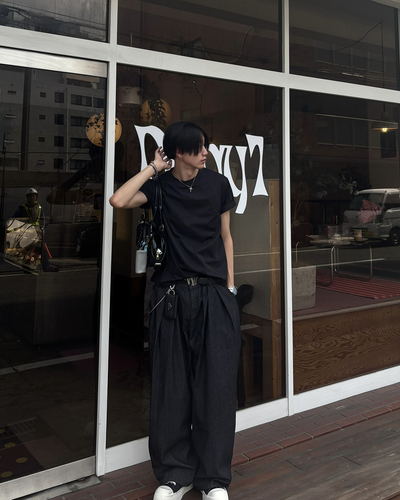 スリットデザインTシャツ HS0233