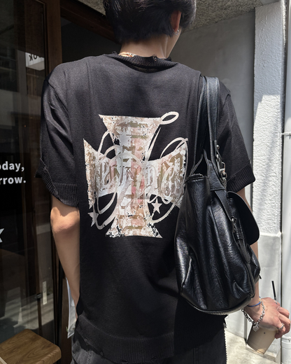 アメリカンヘンリーネックTシャツ HS0235