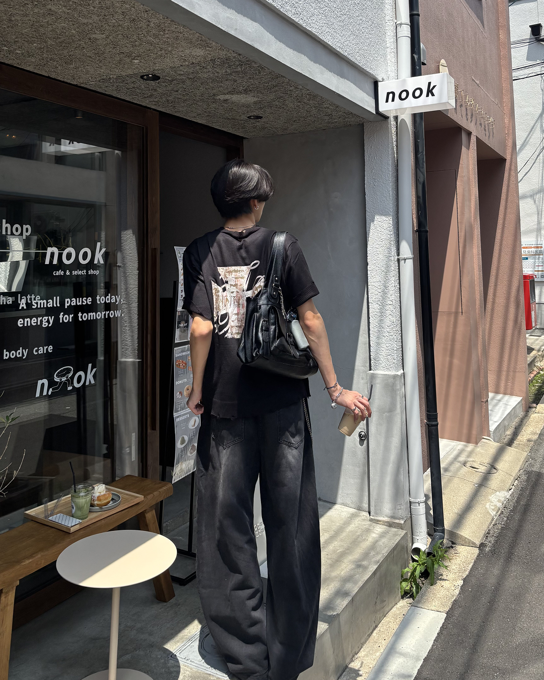 アメリカンヘンリーネックTシャツ HS0235