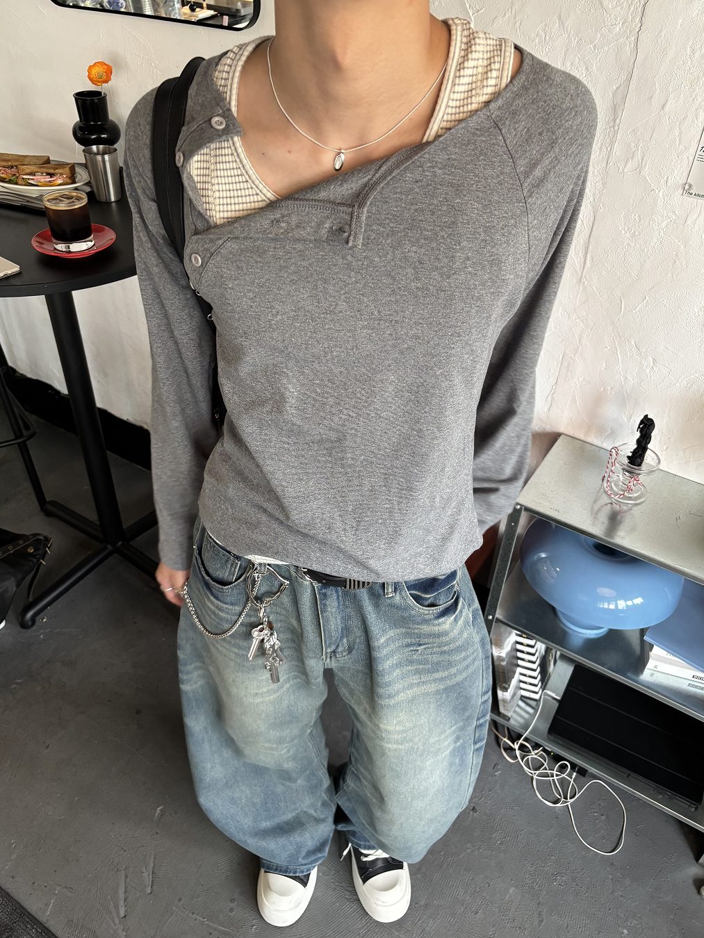 厚底ベーシックキャンバスシューズ HS0251