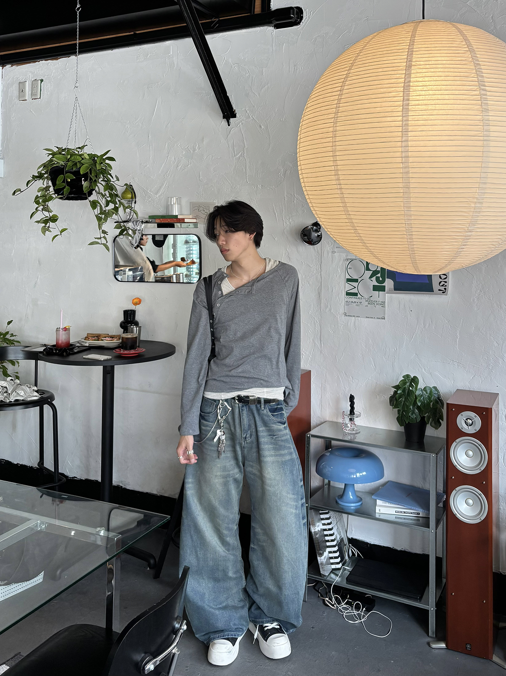 厚底ベーシックキャンバスシューズ HS0251