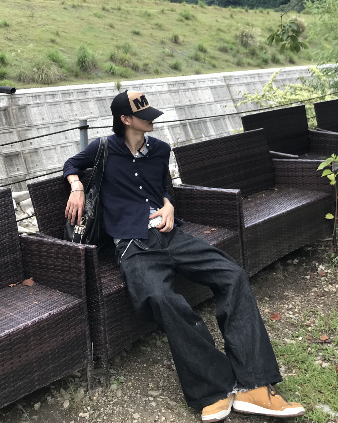 メタルパーツネックレス HS0264