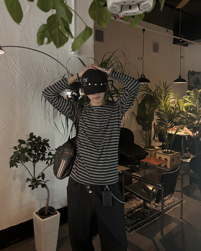 グランジルーズボーダーロンT HS0275
