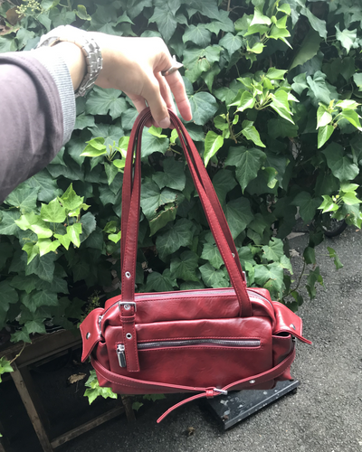 フロントジップショルダーバッグ HS0289