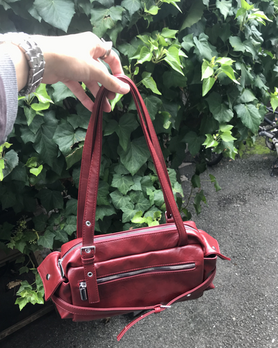 フロントジップショルダーバッグ HS0289