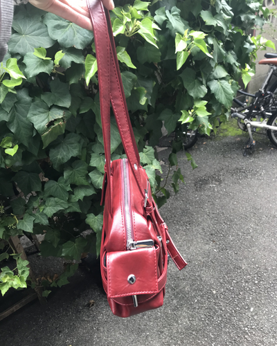 フロントジップショルダーバッグ HS0289