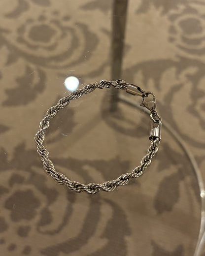スパイラルチェーンブレスレット HS0309