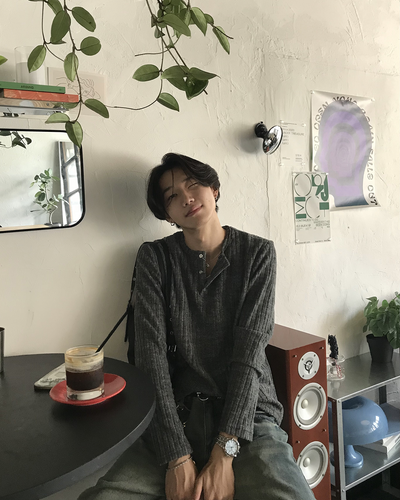 ヘンリーネックニットロングスリーブ HS0322