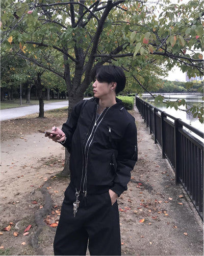 バレルレッグカーブワイドパンツ HS0344