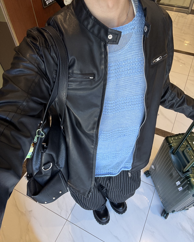 ブルーメッシュプルオーバー HS0375