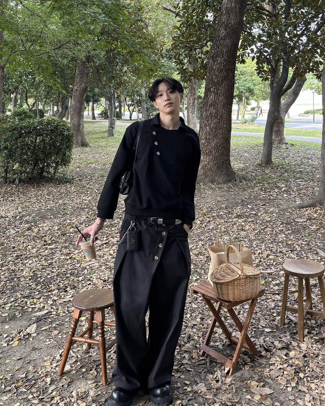 アシンメトリーデザインプルオーバー HS0427