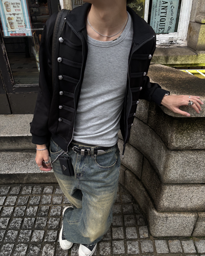 ヴィンテージフェードデニムパンツ HS0430
