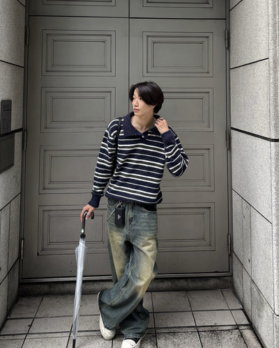 ヴィンテージフェードデニムパンツ HS0430