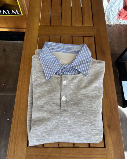 フェイクレイヤードポロシャツ HS0509