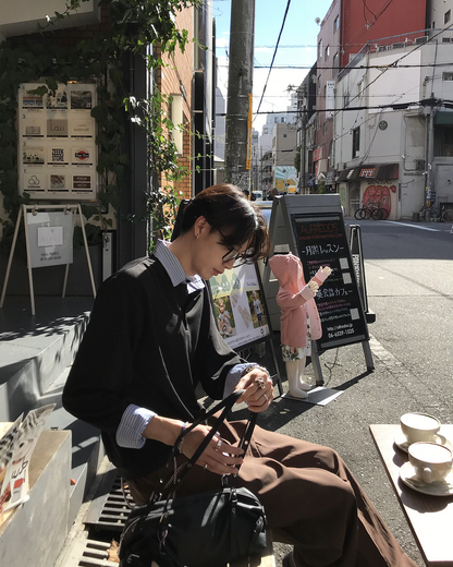 フェイクレイヤードポロシャツ HS0509