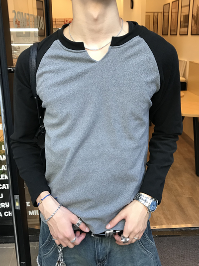 Vネックラグランロングスリーブ HS0545