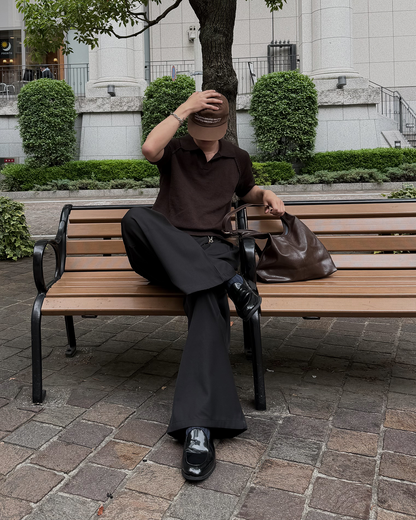 フェイクレザーワンショルダーバッグ HT0035