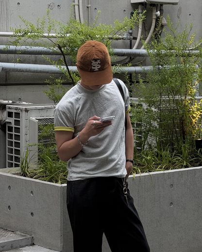 ネオンリブオーバーサイズTシャツ HT0038