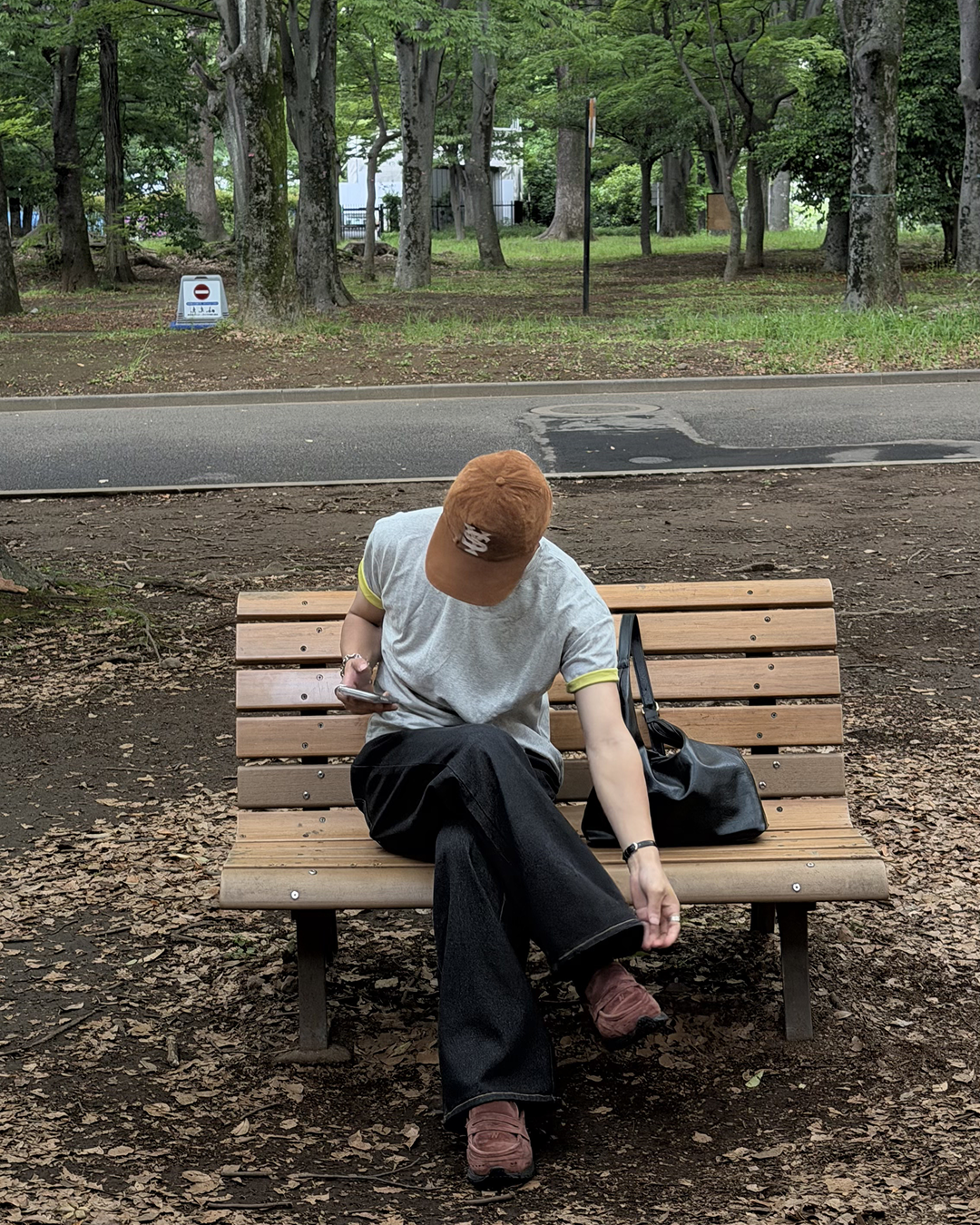 ネオンリブオーバーサイズTシャツ HT0038