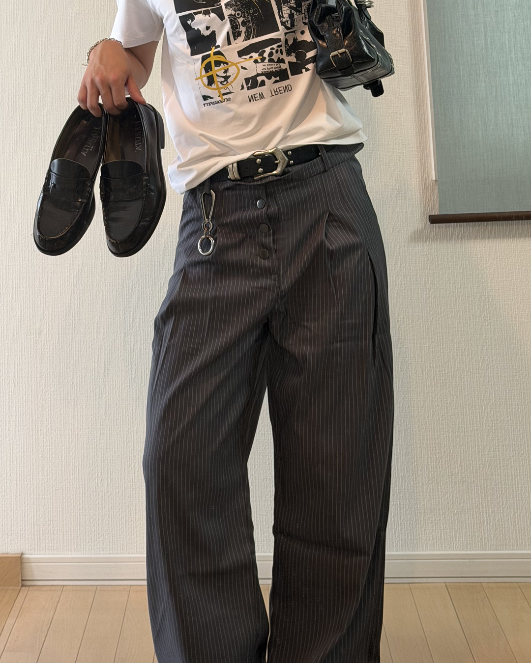 グラフィックプリントTシャツ HT0087