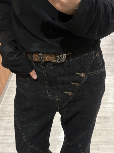 エスニックメタルバックル HW0048