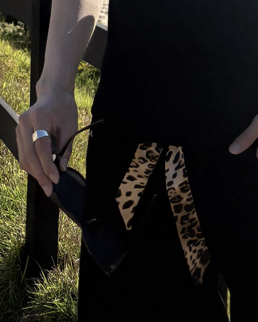 レオパードスリムスカーフ HW0060