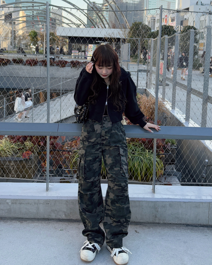 迷彩プリーツカーゴパンツ HZ0053 – YOLO(ヨロ)|ファッション通販 迷彩プリーツカーゴパンツ HZ0053 – YOLO(ヨロ)|ファッション通販