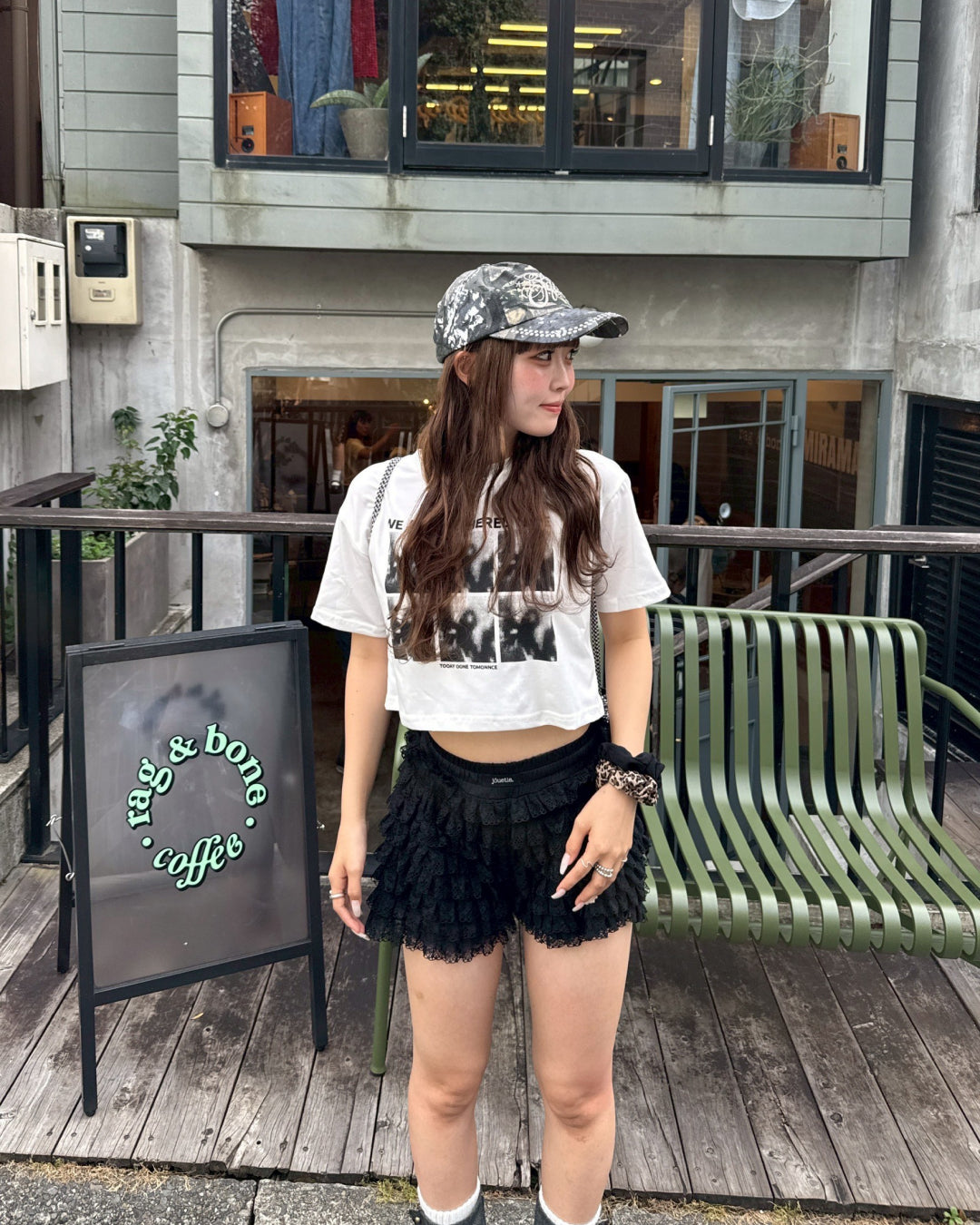 フロントプリントクロップドTシャツ HZ0082 – YOLO（ヨロ