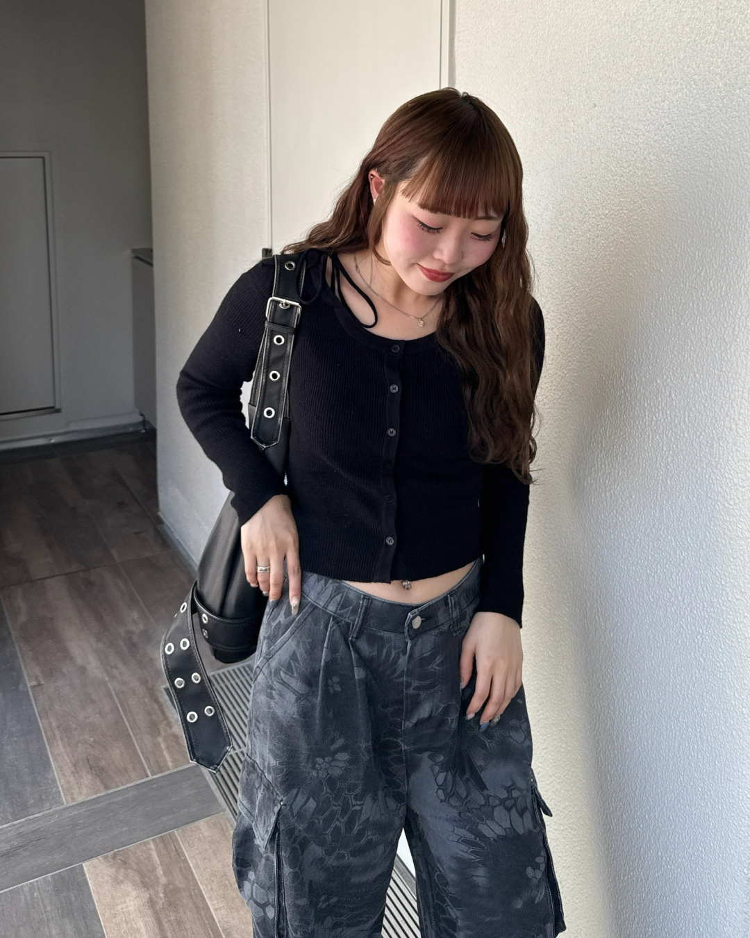ニット　リボン 6color/XS-LLsize》リボン取り外し2WAY フェザーリボンニット