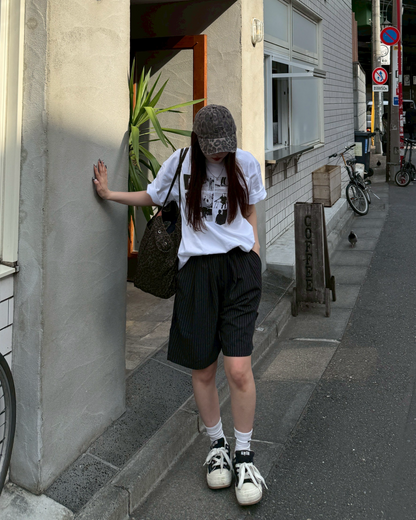 ボーイッシュストライプハーフパンツ HZ0161