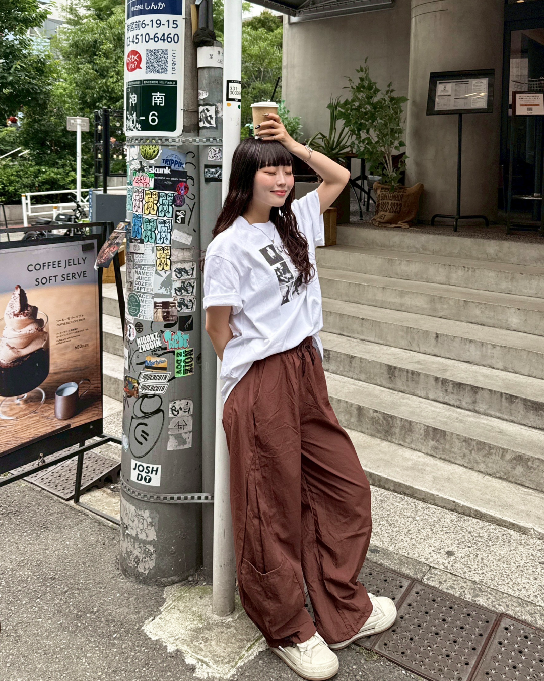 ブラウンロゴバルーンパンツ HZ1002 – YOLO(ヨロ)|ファッション通販 ブラウンロゴバルーンパンツ HZ1002 – YOLO(ヨロ)|ファッション通販