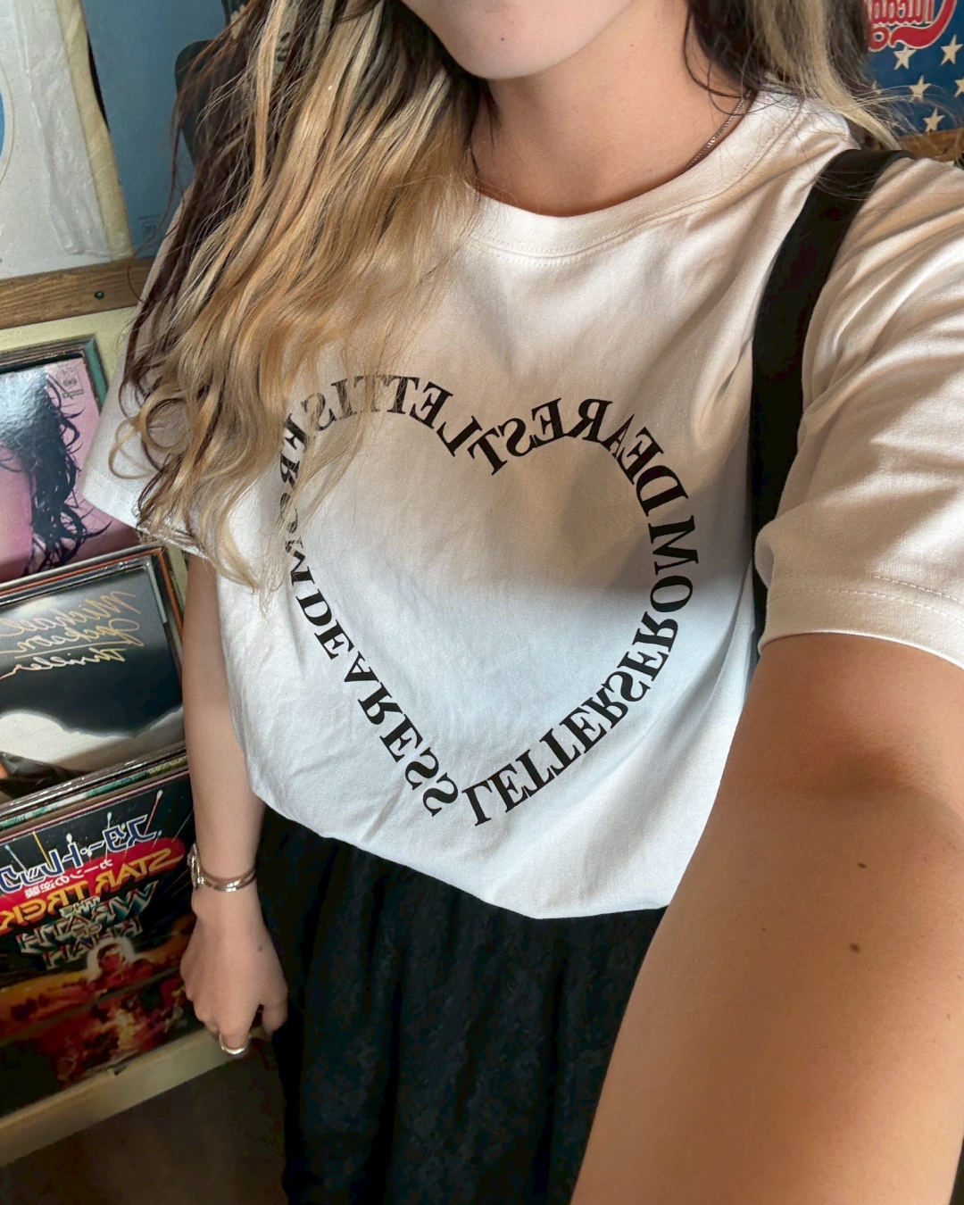 レタリングハートTシャツ HZ1034