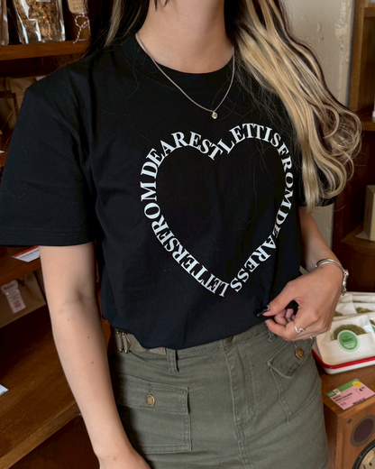 レタリングハートTシャツ HZ1034