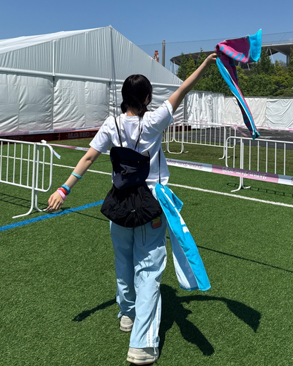 アイスブルーナイロンパンツ HZ1062