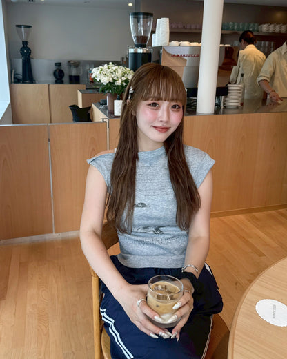 ワンショルダーリラックスTシャツ HZ2020