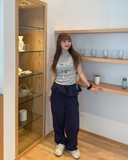 ワンショルダーリラックスTシャツ HZ2020
