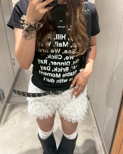 レタリングミニTシャツ HZ2021