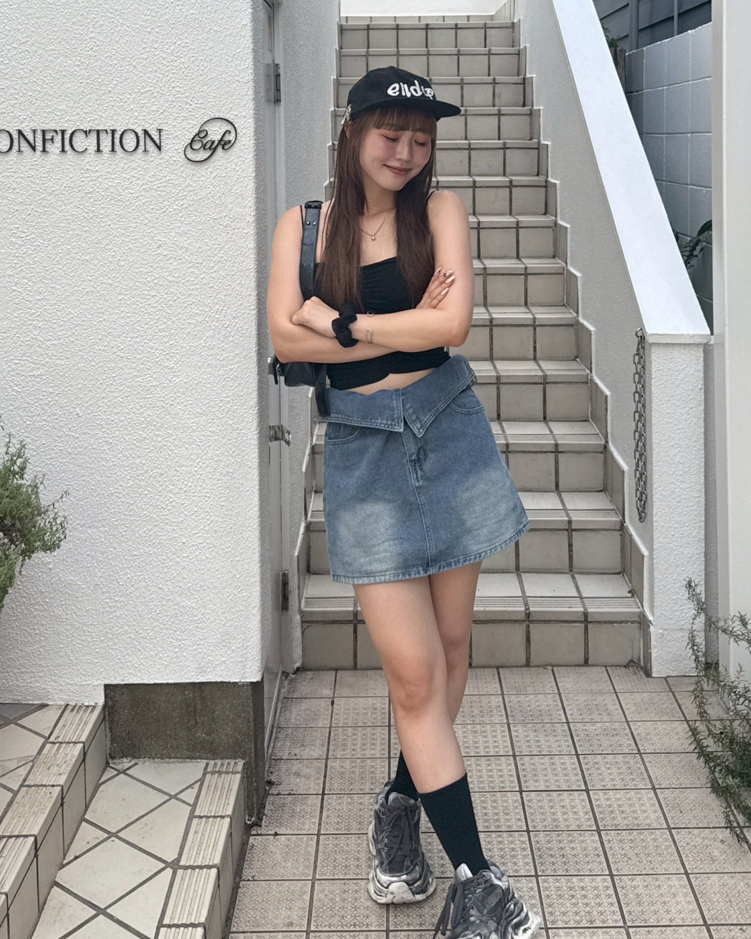 カップ付きプリーツトップス HZ2036