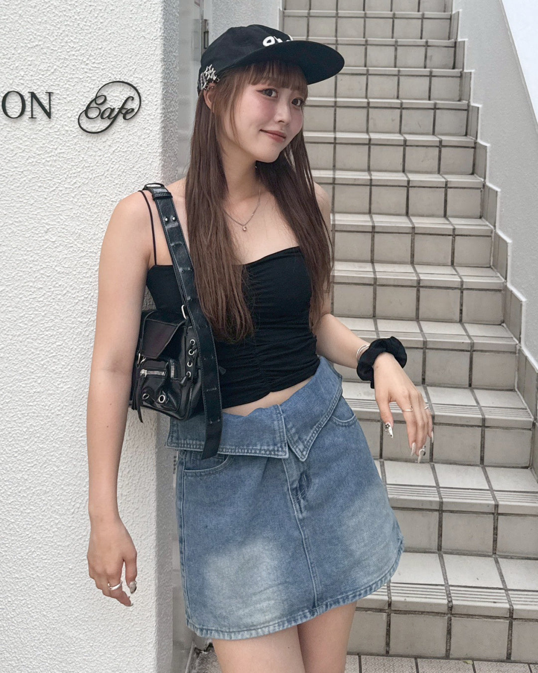 カップ付きプリーツトップス HZ2036