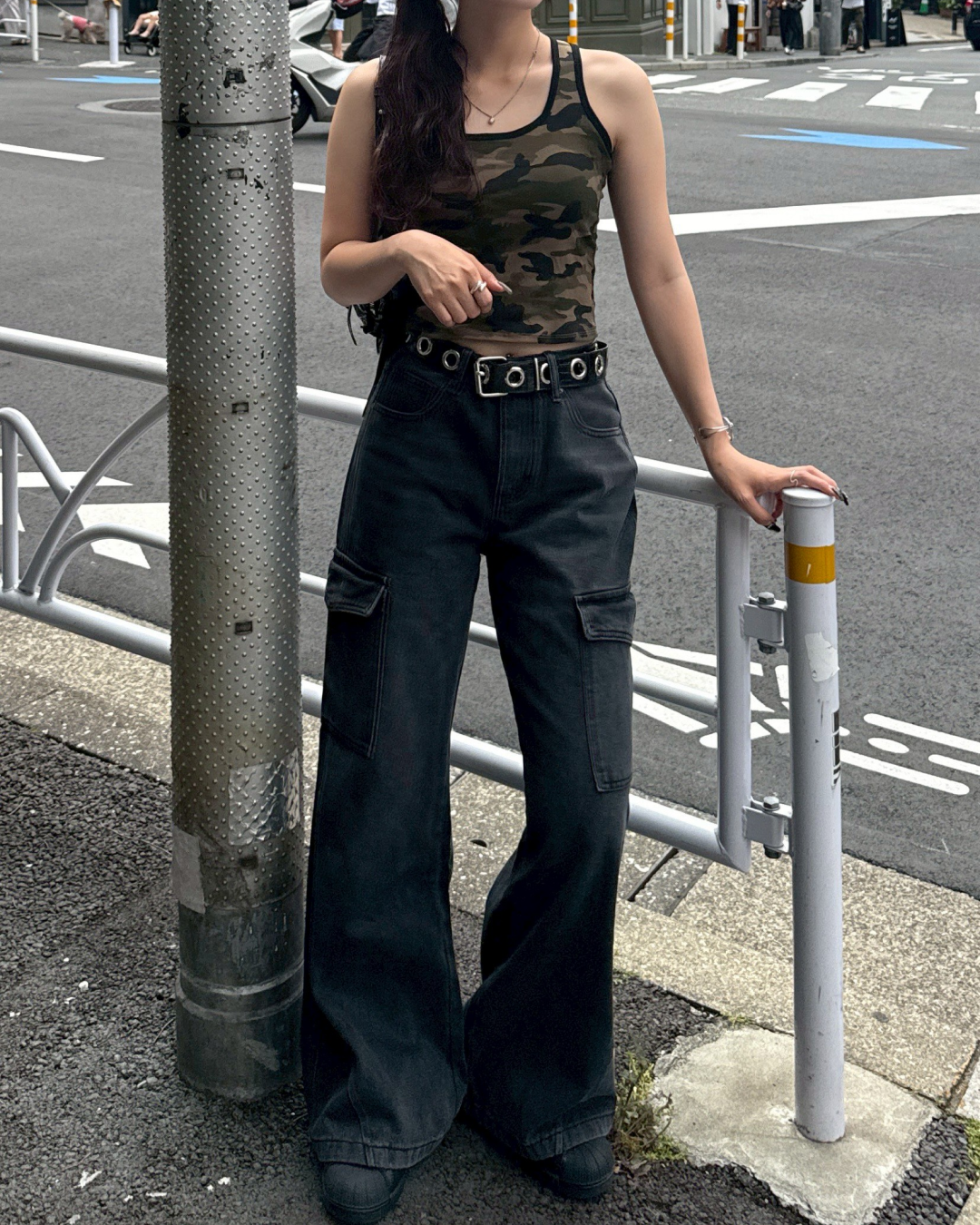 VALLAD LONER フレア デニム IO着用 Mサイズ vallad✖️lonerデニム VALLAD LONER フレア デニム IO着用 Mサイズ vallad✖️lonerデニム