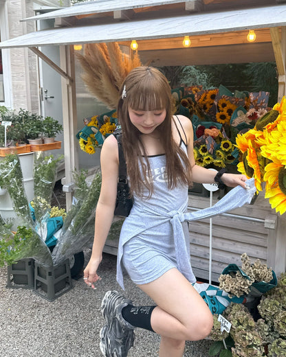 フェイクレイヤー迷彩キャミワンピース 
HZ2073