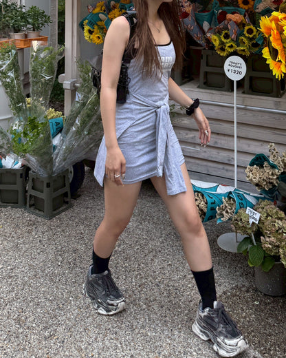 フェイクレイヤー迷彩キャミワンピース 
HZ2073